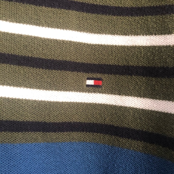 Tommy Hilfiger Color Block Striped Polo - Picture 3 of 6